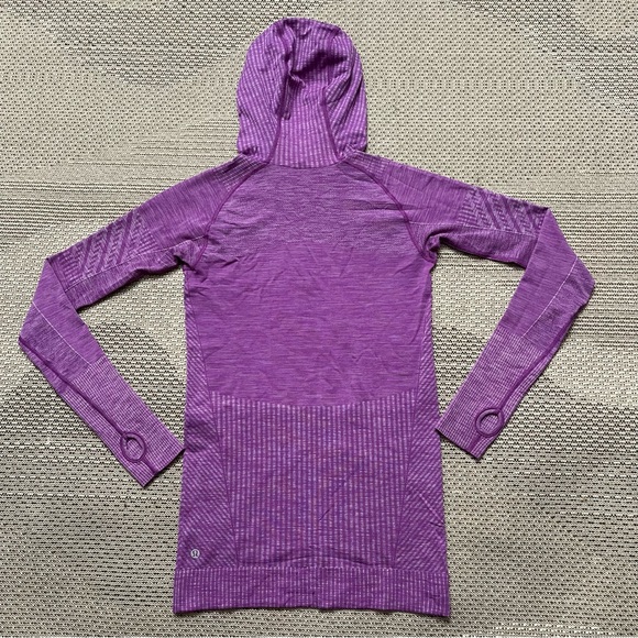 Lululemon Rest Less Hoodie Sz 6 In Heathered Tender Violet - Picture 8 of 8